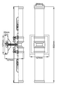 Elstead FE-PAYNE2-BATH -LED Аплик за баня PAYNE 2xG9/3W/230V IP44