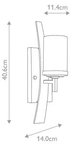 Elstead QZ-KYLE1 - Аплик KYLE 1xE27/100W/230V