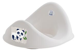 Бяла детска тоалетна седалка PANDA - Rotho