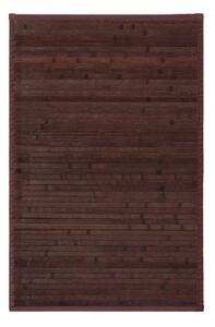 Тъмнокафяв бамбуков килим 60x90 cm - Casa Selección