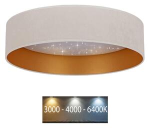 Brilagi - LED Лампа VELVET STAR LED/24W/230V Ø 40 cм кремава/златиста