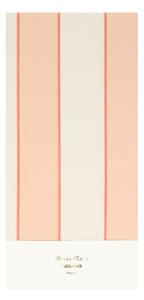 Покривка за маса 137x259 cm Peach Stripe – Meri Meri