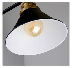 Аплик FUNDO 1xE27/40W/230V черен/златист