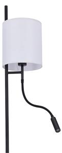 LED Лампион TOKYO 1xE27/40W/230V + LED/3W черен/бял