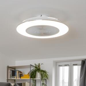 Brilagi - LED Димируема лампа с вентилатор AURA LED/38W/230V бял + д.у