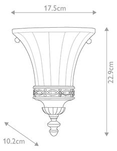 Feiss - Аплик DRAWING ROOM 1xE14/60W/230V