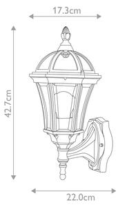 Garden Zone - Екстериорен аплик LEDBURY 1xE27/100W/230V IP44