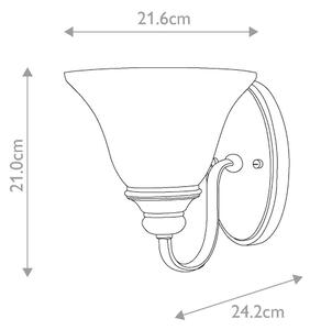 Hinkley - Аплик CELLO 1xE27/60W/230V