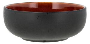 Черна/в кехлибарен цвят глинена рамен купичка Gastro Black/Amber – Bitz