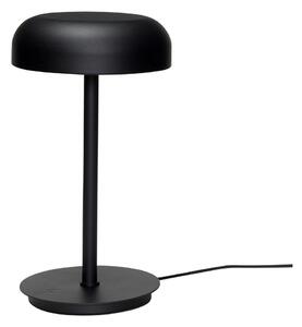Черна LED затъмняваща се настолна лампа (височина 37 cm) Velo – Hübsch