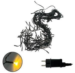 LED външна гирлянда 200xLED/230V 7,6 m IP44 черна