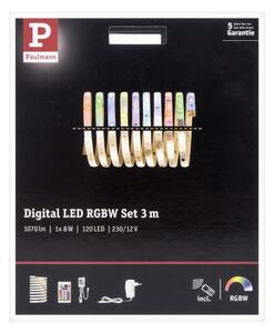 Paulmann 70696 - LED RGBW/8W Димируема лента DIGITAL 3 м 230V + д.у