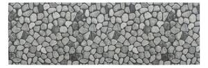 Сива пластмасова постелка за баня 65x200 cm Sassi - Wenko