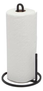 Черна стоманена стойка за кухненски кърпи ø 17 cm Squire – Umbra