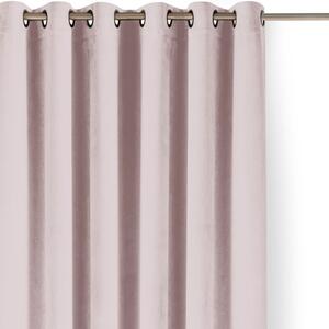 Светлорозова затъмняваща завеса 140x175 cm Velto – Filumi