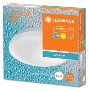 Ledvance - LED осветително тяло за баня със сензор CEILING ROUND LED/18W/230V IP44