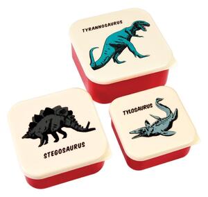 Комплект от 3 кутии за закуски Prehistoric Land - Rex London