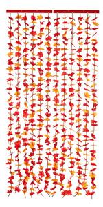 Червена завеса за врата 90x190 cm Indian Summer - Maximex