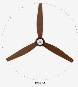 FARO 33395-10 - LED таванен вентилатор JUST FAN LED/16W/230V д. 128 см + д.у