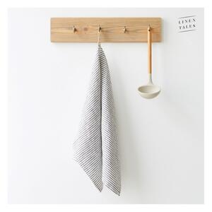 Ленена кърпа за съдове 45x65 cm Thin Black Stripes – Linen Tales