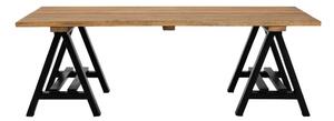 Масичка за кафе с плот от борова дървесина в естествен цвят 80x140 cm Hampstead - Premier Housewares