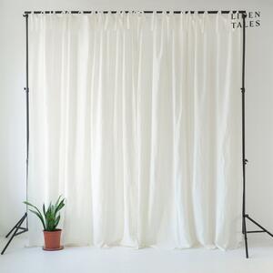 Бяла завеса 140x170 cm Night Time - Linen Tales