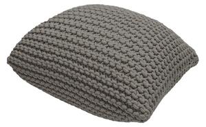 Сива възглавница Pouffe Knit - Bonami Essentials