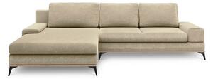 Бежов ъглов разтегателен диван , ляв ъгъл Planet - Windsor & Co Sofas