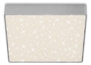Briloner 7077-414 - LED Плафониера STAR SKY LED/16W/230V 21x21 см сребрист
