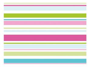 Нетъкан текстил детски тапет 200 cm x 154 cm Bright Stripes – Artgeist
