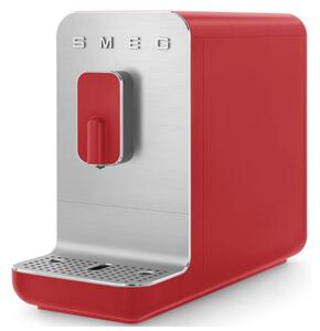 Еспресо машина SMEG Collezione BCC01RDMEU, 1350 W, 19 bar, 1.4 л, 8 функции, Вградена мелачка, Червен
