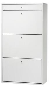 Бяла етажерка за обувки Mistral White - Hammel Furniture