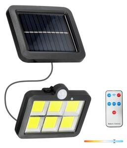 LED соларен прожектор с сензор LED/1,5W/3,7V 6000K IP44 1200 mAh
