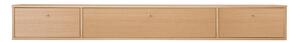Маса за телевизор от декор от дъб в естествен цвят176x22 cm Mistral – Hammel Furniture