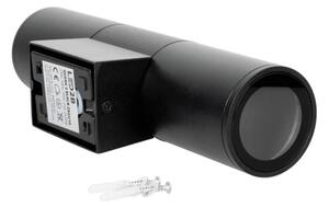 Екстериорен аплик 2xGU10/35W/230V IP54 кръгъл черен