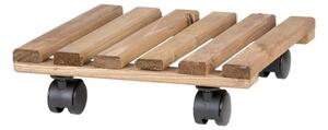 Дървена подвижна стойка за саксии (височина 8 cm) Indoor & Outdoor – Esschert Design