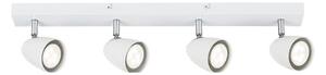 Rabalux 73022 - Спот PERICO 4xGU10/5W/230V бял