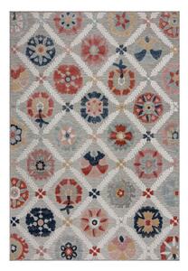 Сив външен килим 170x120 cm Flora - Flair Rugs