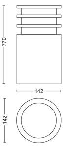 Philips 17403/93/P0 - LED Димируема лампа Hue LUCCA 1xE27/9,5W/230V IP44