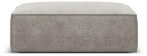 Светлосива шенилова табуретка Vanda – Mazzini Sofas