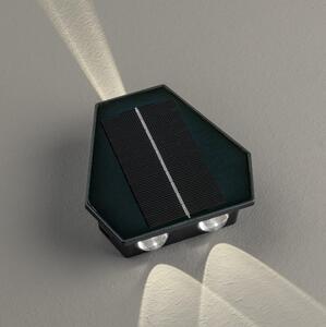 Immax 08488L - LED соларен стенен фенер с сензор LED/2W/5V IP54