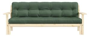 Разтегателен диван маслиненозелен Unwind - Karup Design