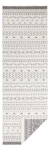 Сив и кремав килим за открито , 250 x 80 cm Kuba - NORTHRUGS