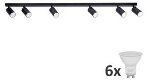 LED Спот ANGIE 6xGU10/6W/230V черен