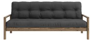 Тъмносив разтегателен диван 205 cm Knob - Karup Design