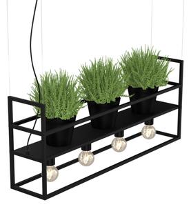 Висящ полилей SHELF 4xE27/60W/230V