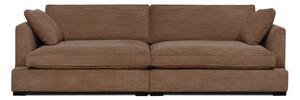 Светлокафяв диван от рипсено кадифе 266 cm Mobby – Scandic