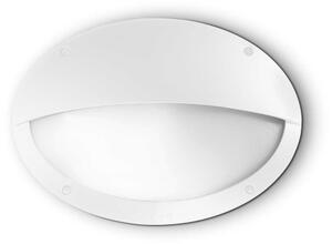 Ideal Lux - Външно стенно осветително тяло POLAR 1xE27/23W/230V IP66 бяло
