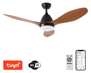 ZEVENTI - LED таванен вентилатор MURO LED/18W/230V Wi-Fi Tuya + дистанционно управление