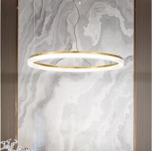 Ideal Lux - LED Пендел CROWN LED/30W/230V 3000K Ø 60 см CRI 90 месинг